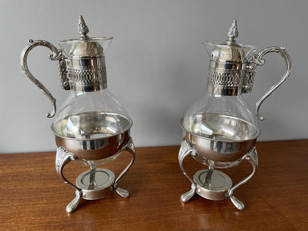 Carafe à vin/eau rétro - lot de 2 pièces, Enlèvement