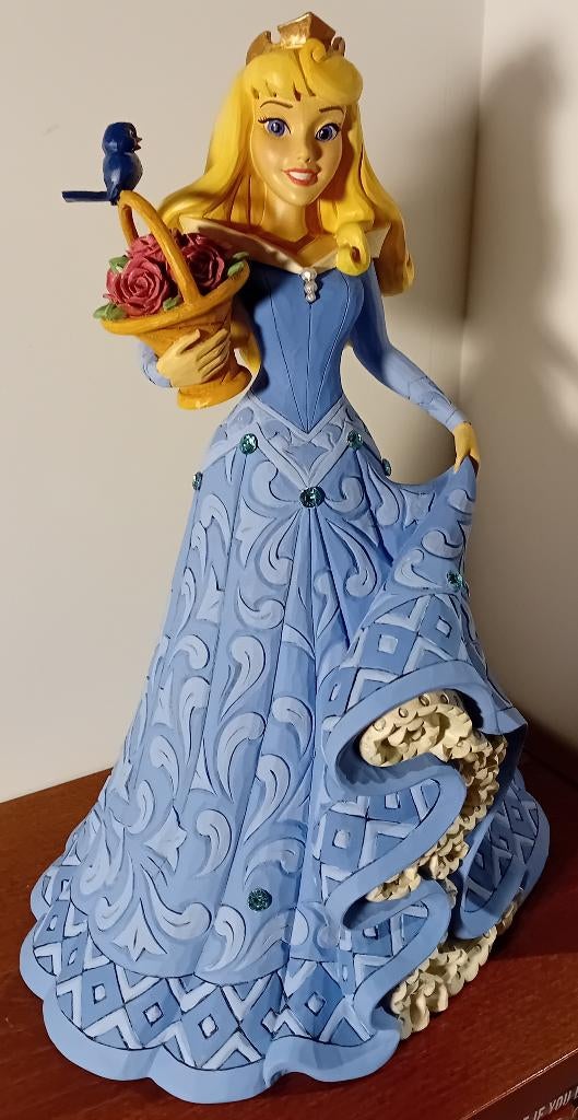 Disney Traditions Aurora repaint Doornroosje Sleeping Beauty, Ophalen, Sneeuwwitje of Doornroosje, Zo goed als nieuw, Beeldje of Figuurtje