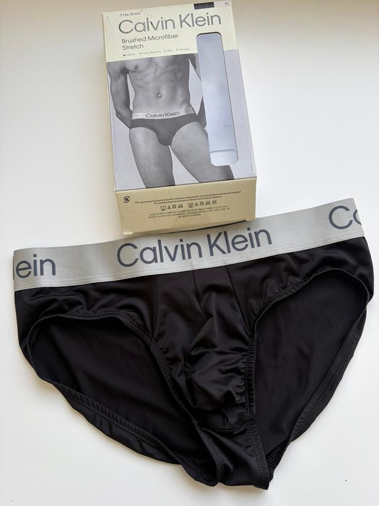 Culotte en microfibre Calvin Klein, Enlèvement ou Envoi, Noir, Slip