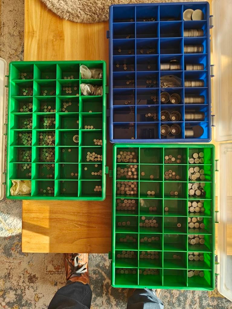 3 dozen met schims, Ophalen