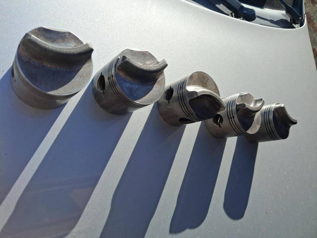 piston mercury, Enlèvement