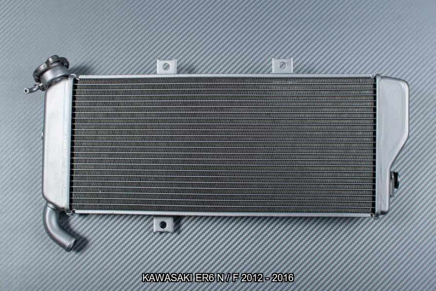 Radiateur Koeler AVDB KAWASAKI ER6 N / F 2012 2016 ER6N ER6F, Motoren, Ophalen of Verzenden, Nieuw