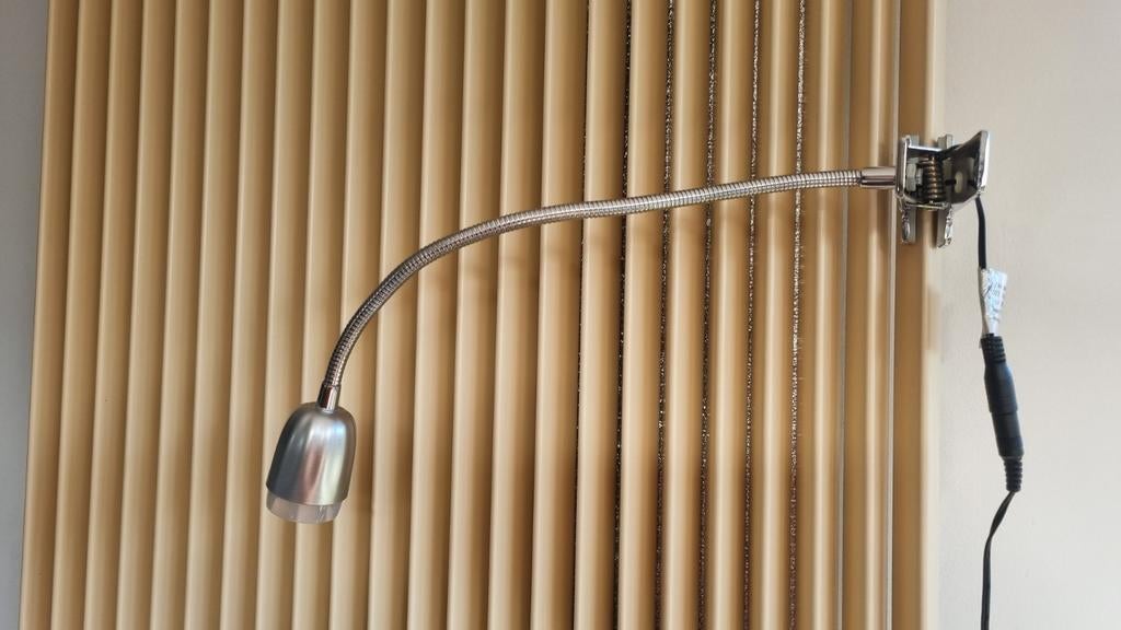 Bureaulamp Livarno Lux Led Clip Lamp, Ophalen of Verzenden, Zo goed als nieuw, Metaal