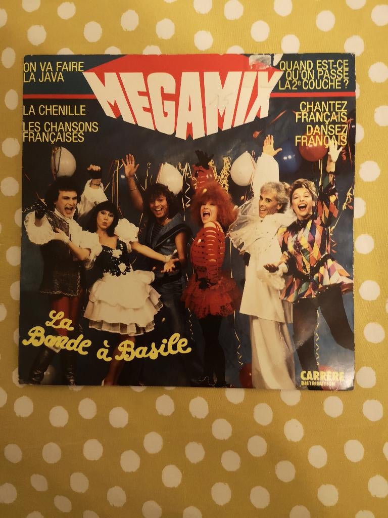 MEGAMIX/LA BANDE A BASILE (BPOST GRATUIT), Enlèvement ou Envoi, Single, Dance, Utilisé