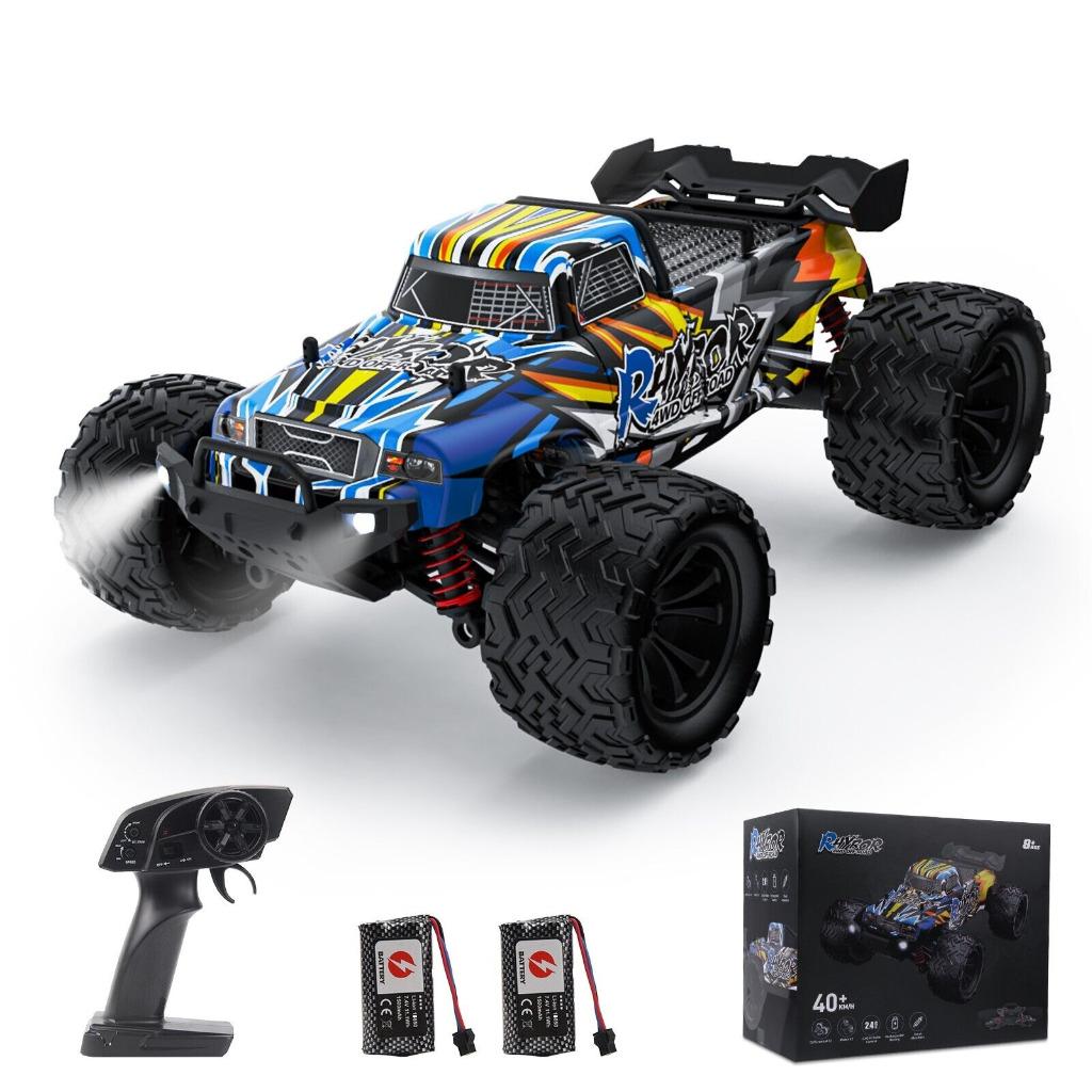 High-Tech RC 4x4 Drive Monstertruck. Dual Enggine 2 Accu's., Hobby en Vrije tijd, Ophalen of Verzenden, Nieuw, Schaal 1:16, Elektro