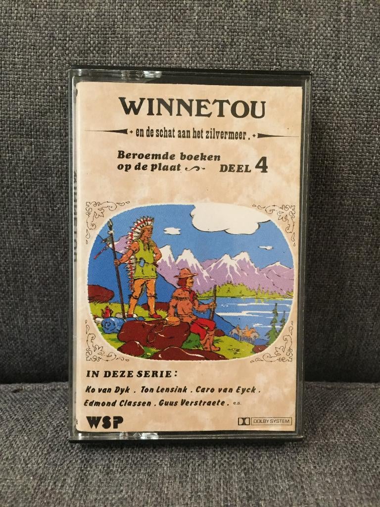 Audio Cassette luister verhaal Winnetou uit 1997, Cd's en Dvd's, 1 bandje, Ophalen of Verzenden, Zo goed als nieuw, Origineel