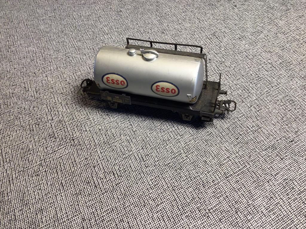 Marklin H0 4501 Ketelwagen Esso van de DB, Hobby en Vrije tijd, Wisselstroom, Gebruikt, Wagon, Ophalen of Verzenden