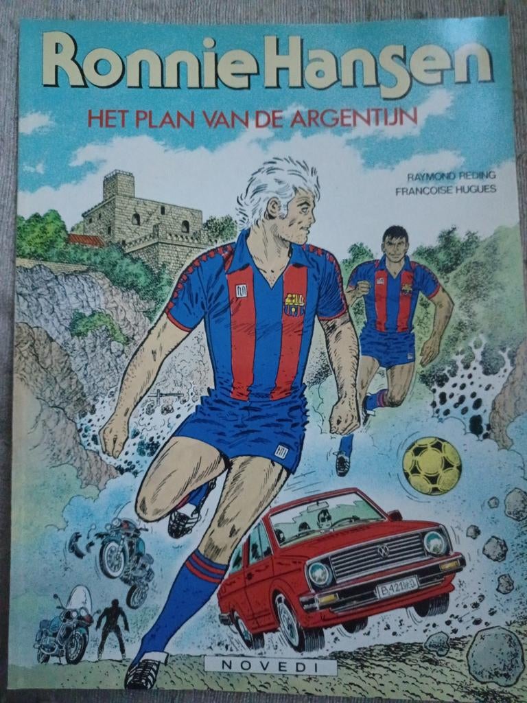 Reding - Plan van de argentijn Voetbal RACING Quasi gratis, Eén stripboek, Ophalen, Zo goed als nieuw, Reding