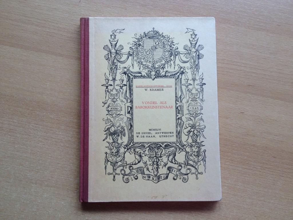 Vondel als barokkunstenaar (1946), Ophalen of Verzenden