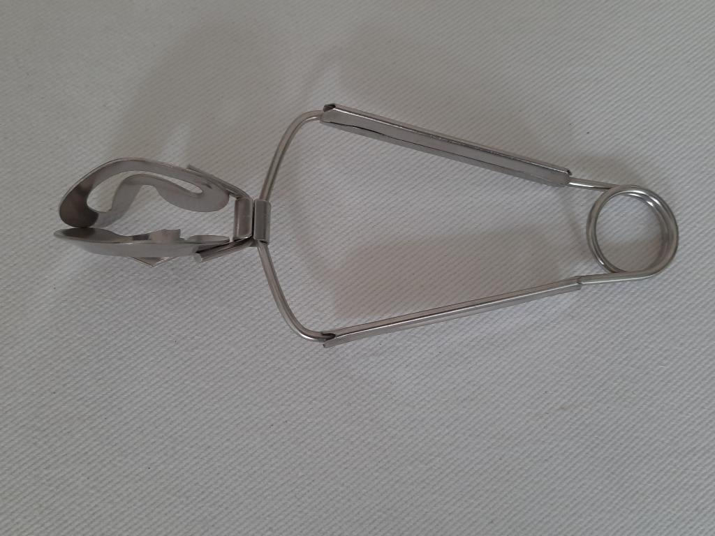 VINTAGE set slakkentangen / ESCARGOT / 6 stuks, Enlèvement ou Envoi, Comme neuf, Inox ou Chrome, Ensemble de couverts