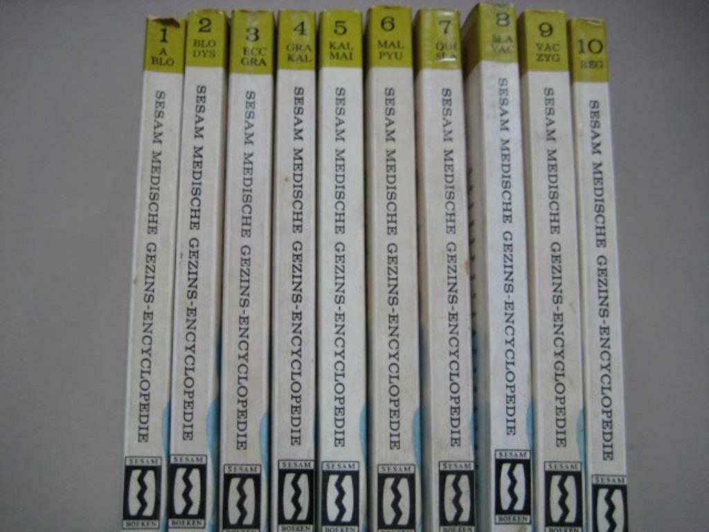 Medische gezins-encyclopedie, Enlèvement ou Envoi, Utilisé, Médecine, Série complète