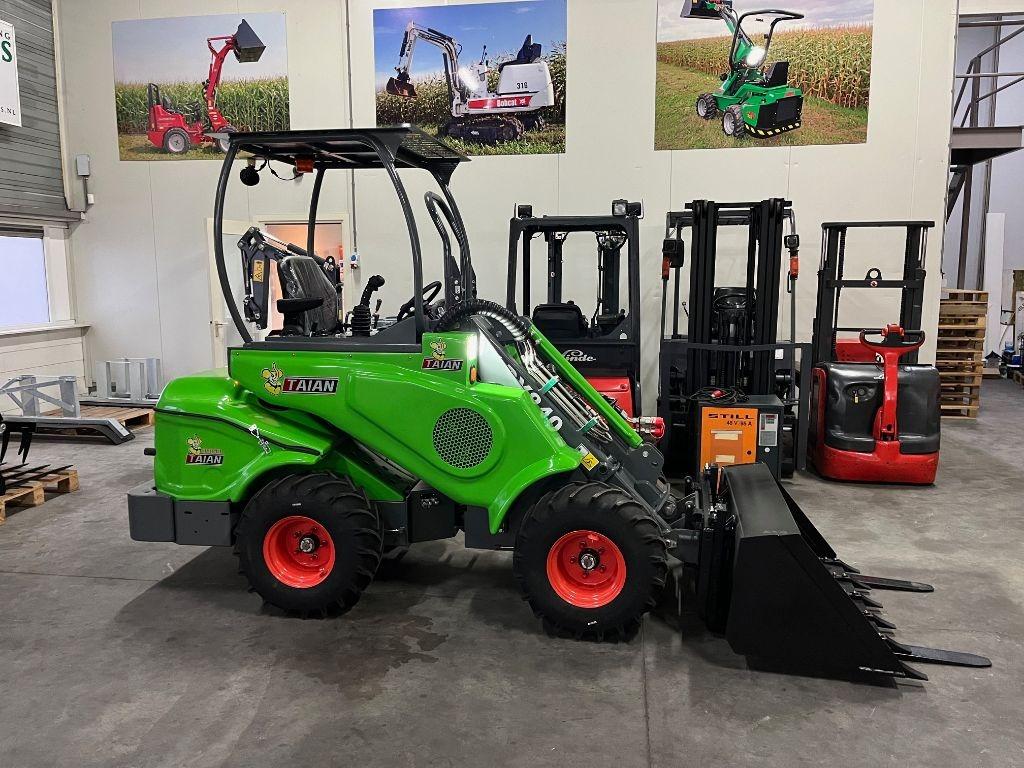 Nieuwe TAIAN DY840 kniklader met KUBOTA motor, Telescoopgiek, Articles professionnels, Machines & Construction | Grues & Excavatrices