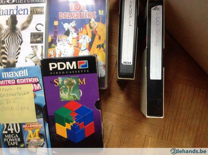 videos video's 20tal films oa Disney, Cd's en Dvd's, Ophalen of Verzenden