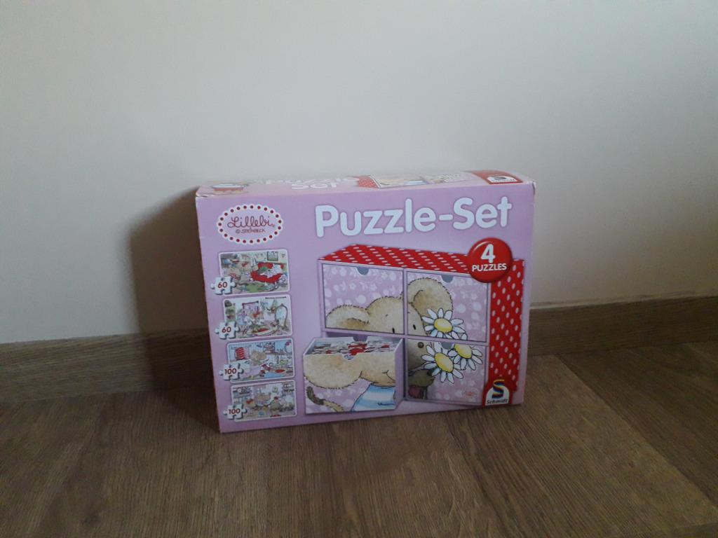 Lillebi box met 4 puzzels, Ophalen