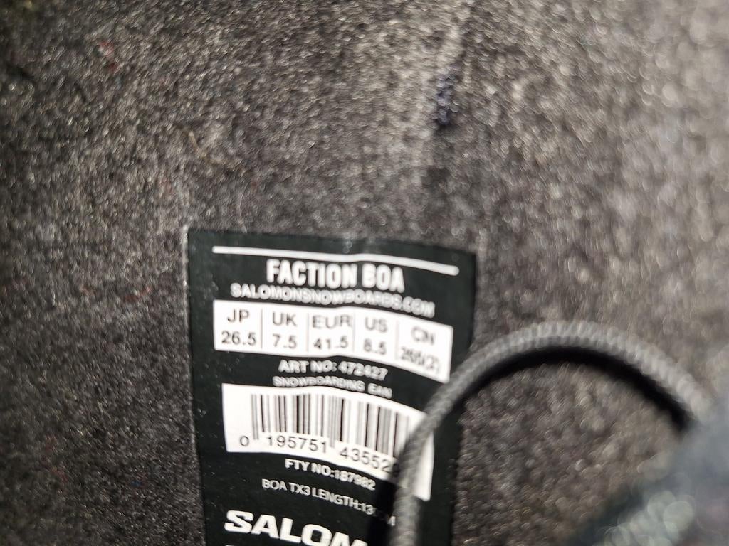 Snowboard boots, Ophalen