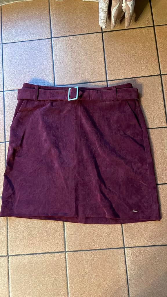 Terre Bleue Bordeaux rok 42, Kleding | Dames, Rokken, Ophalen of Verzenden, Zo goed als nieuw