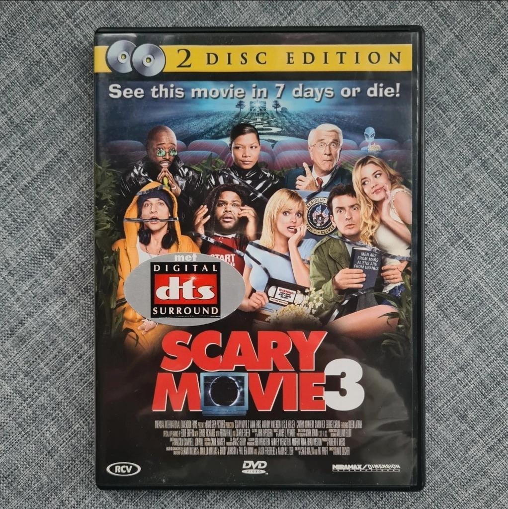 Scary Movie 3 (2003), Cd's en Dvd's, Dvd's | Komedie, Zo goed als nieuw, Ophalen of Verzenden