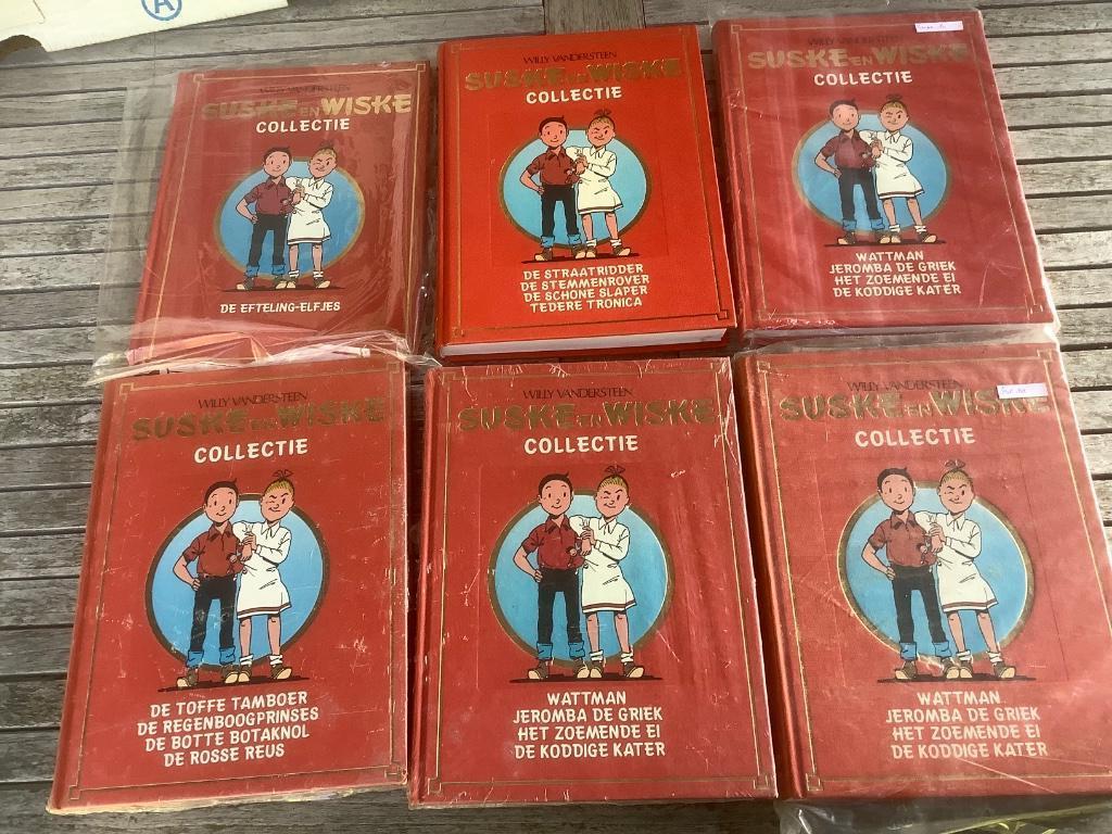 suske en wiske collectie 10 hardcover 4 verhalen per boek, Ophalen of Verzenden, Zo goed als nieuw, Willy Vandersteen