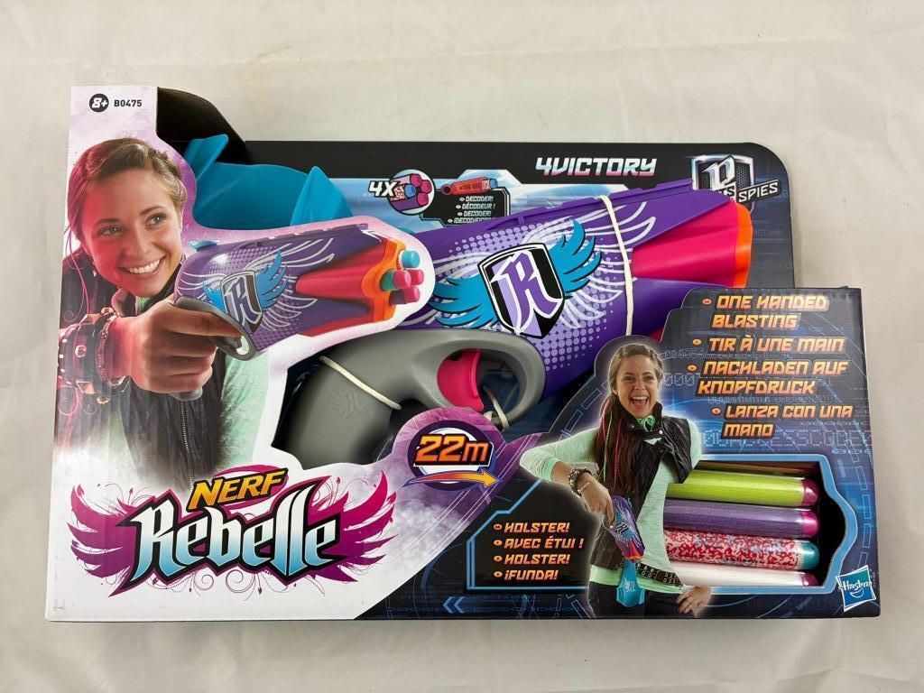 NERF Rebelle 4Victory - Blaster met holster - Hasbro, Enlèvement ou Envoi, Neuf
