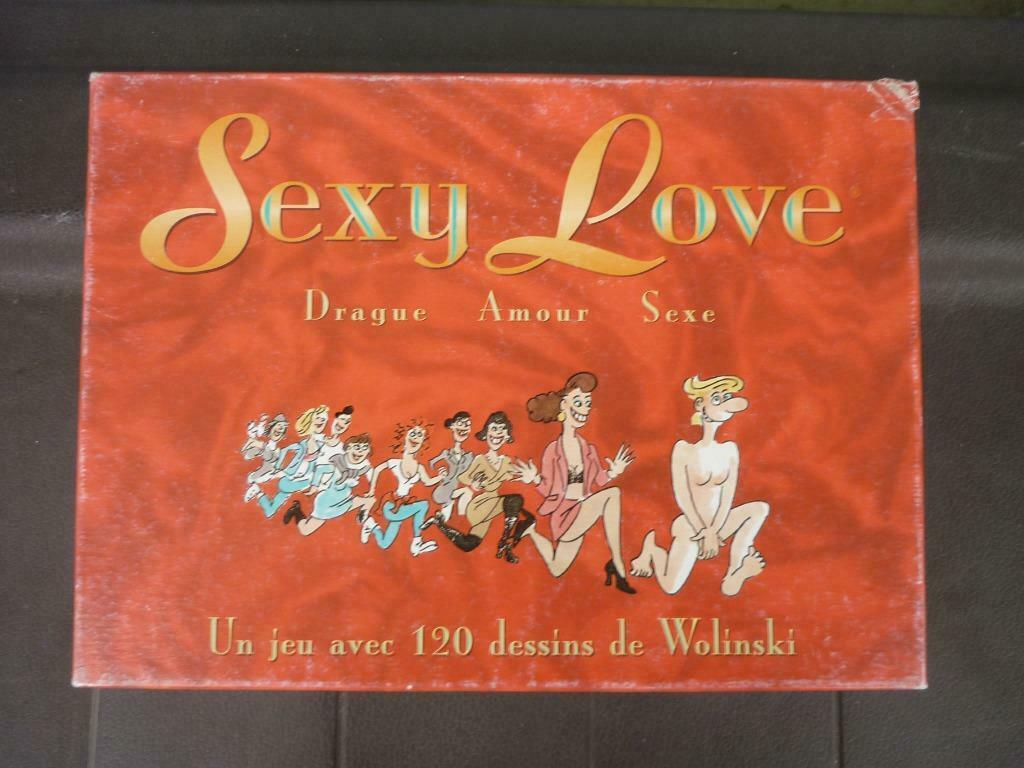 Jeu de société - Sexy Love illustration de Wolinski, Vijf spelers of meer, Ophalen of Verzenden, Gebruikt
