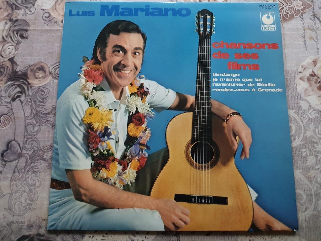 disque vinyl 33 tours Luis Mariano ‎– Chansons De Ses Films, Enlèvement ou Envoi, Comme neuf