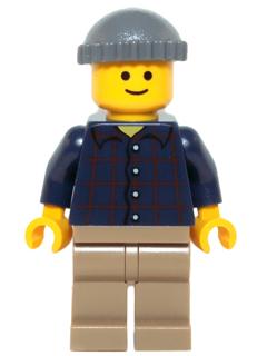 Lego figuur twn219 Pool Player / F2-2, Kinderen en Baby's, Speelgoed | Duplo en Lego, Ophalen of Verzenden, Zo goed als nieuw