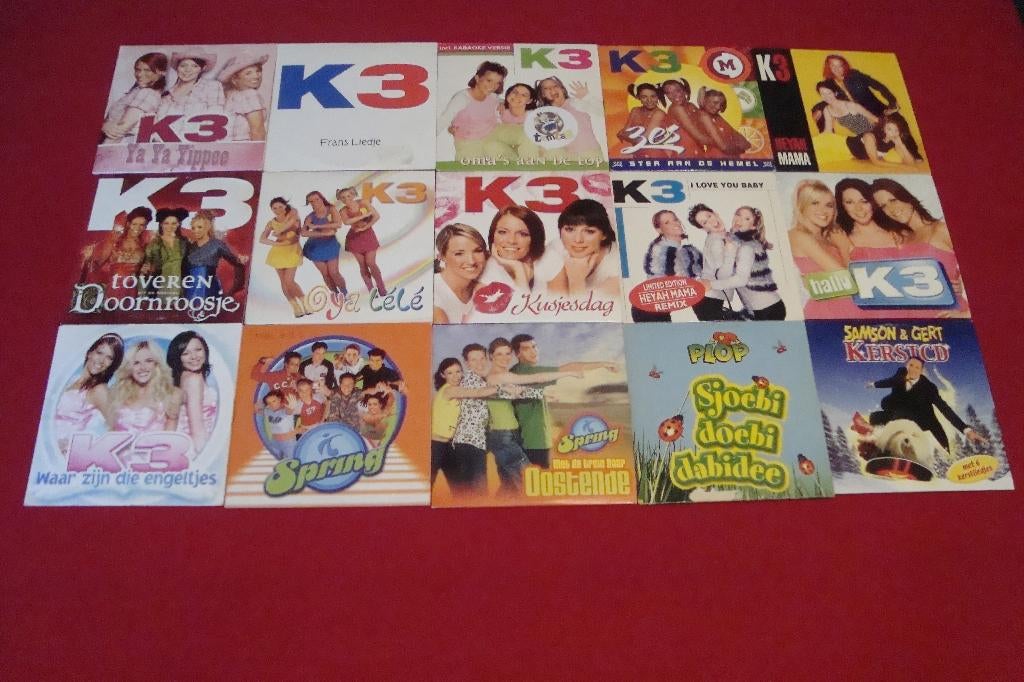 17 cd singles studio 100, Cd's en Dvd's, 6 singles of meer, Ophalen of Verzenden, Kinderen en Jeugd