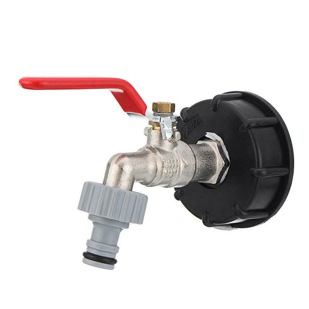 IBC adapter S60x6 met messing kogelkraan en Gardenakoppeling, Enlèvement ou Envoi, Neuf, Tuyau d'arrosage