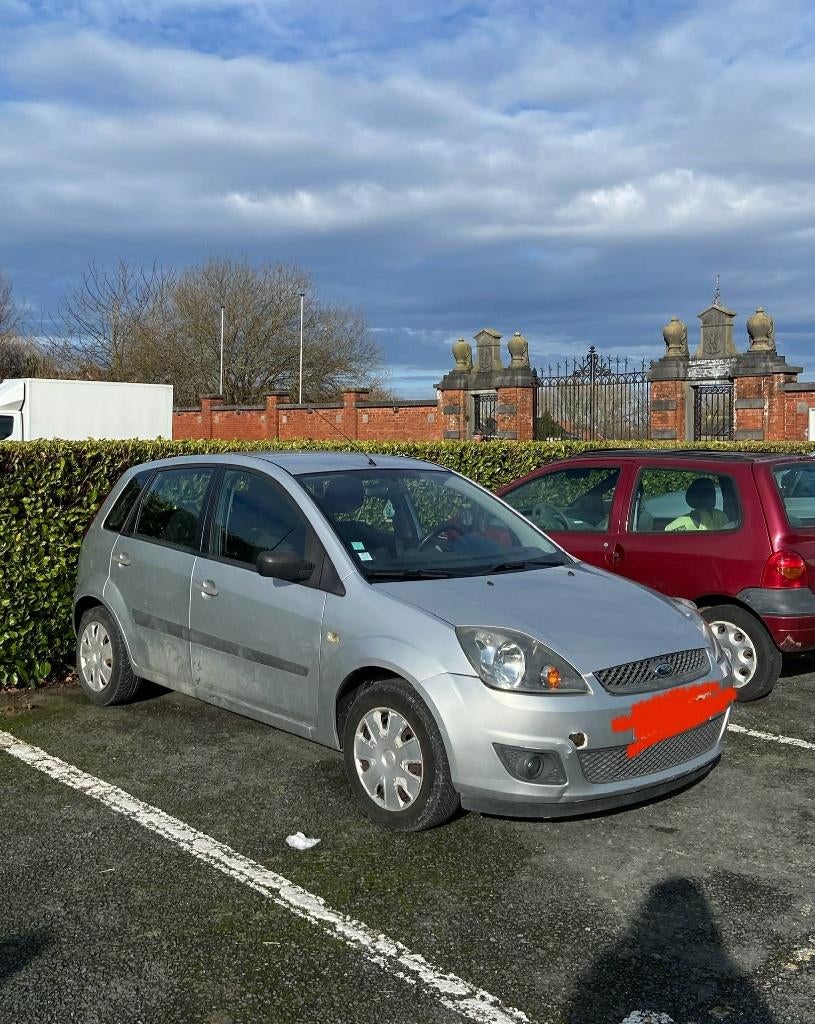 Ford Fiesta 2007, Elektrische ramen, Zwart, 5 deurs, Particulier