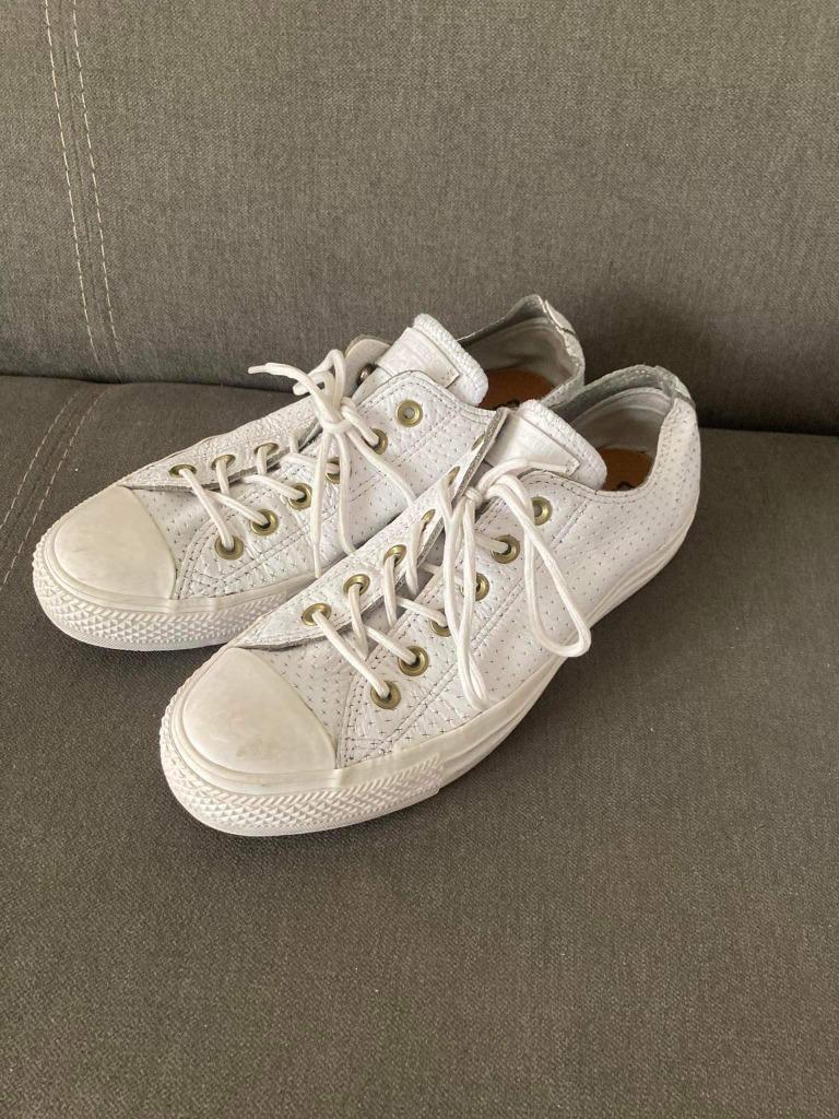 Converse All Stars maat 39.5 heel goede staat, Wit, Sneakers, Gedragen, Converse all star