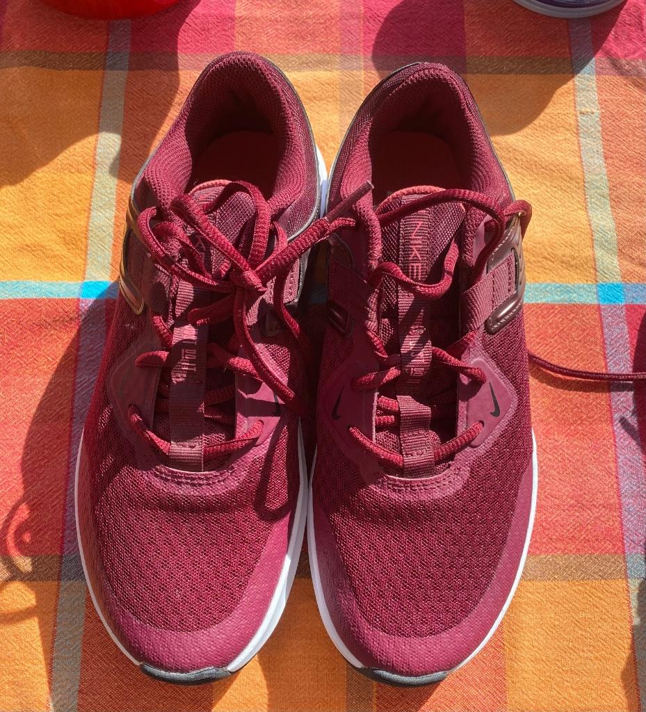 NIKE sneakers voor dames, wijnrood/bordeaux, Nike, Ophalen of Verzenden, Zo goed als nieuw, Sneakers