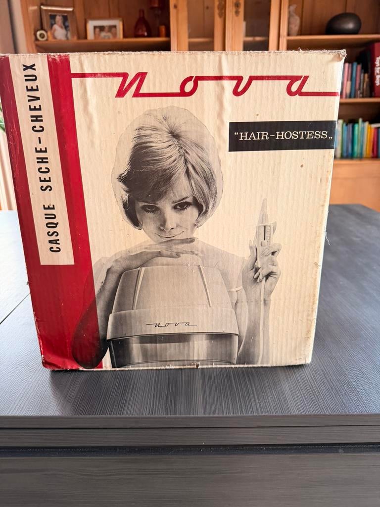 Vintage Nova haardroger. Haardroogkap, Verzamelen, Ophalen of Verzenden