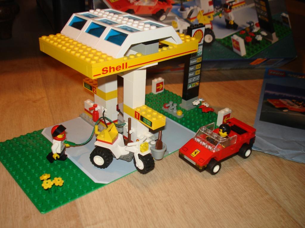 Système Lego ---1256 --- Station-service, Enlèvement ou Envoi, Utilisé, Ensemble complet, Lego