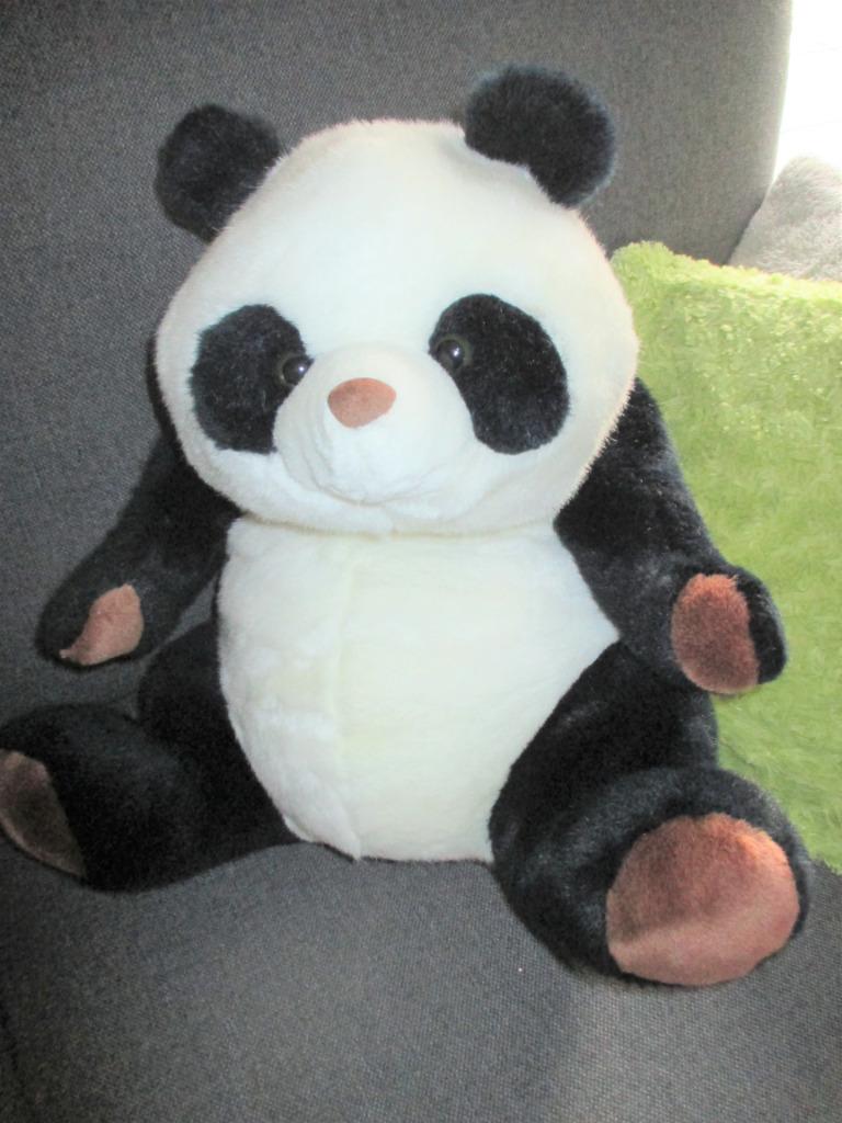 grote panda knuffel, Kinderen en Baby's, Speelgoed | Knuffels en Pluche, Ophalen of Verzenden, Zo goed als nieuw, Beer