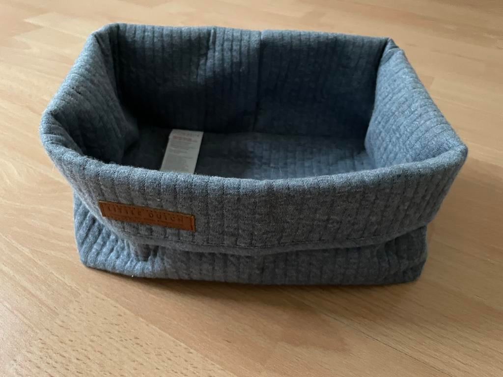 Set van 7 Little Dutch opbergmandjes – blauwgrijs, Ophalen, Zo goed als nieuw