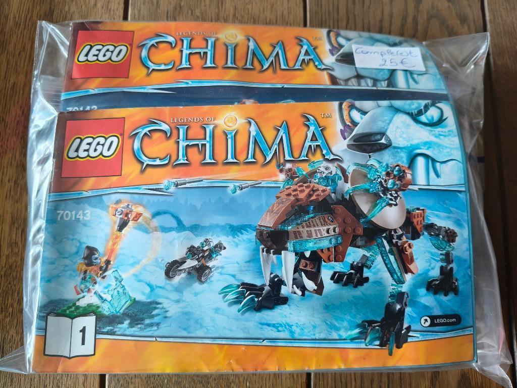 Lego Chima 60143 Le robot Tigre de Sir Fangar, Enlèvement ou Envoi, Utilisé, Lego