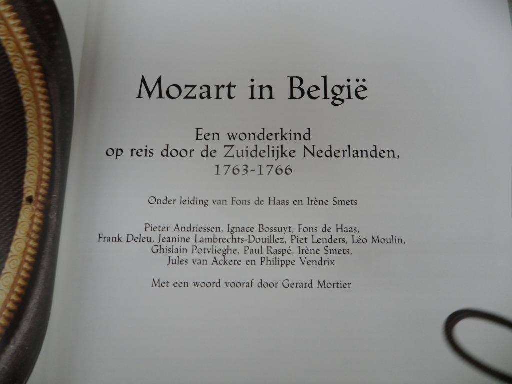 Mozart in België ( mercator), Verzenden, Zo goed als nieuw