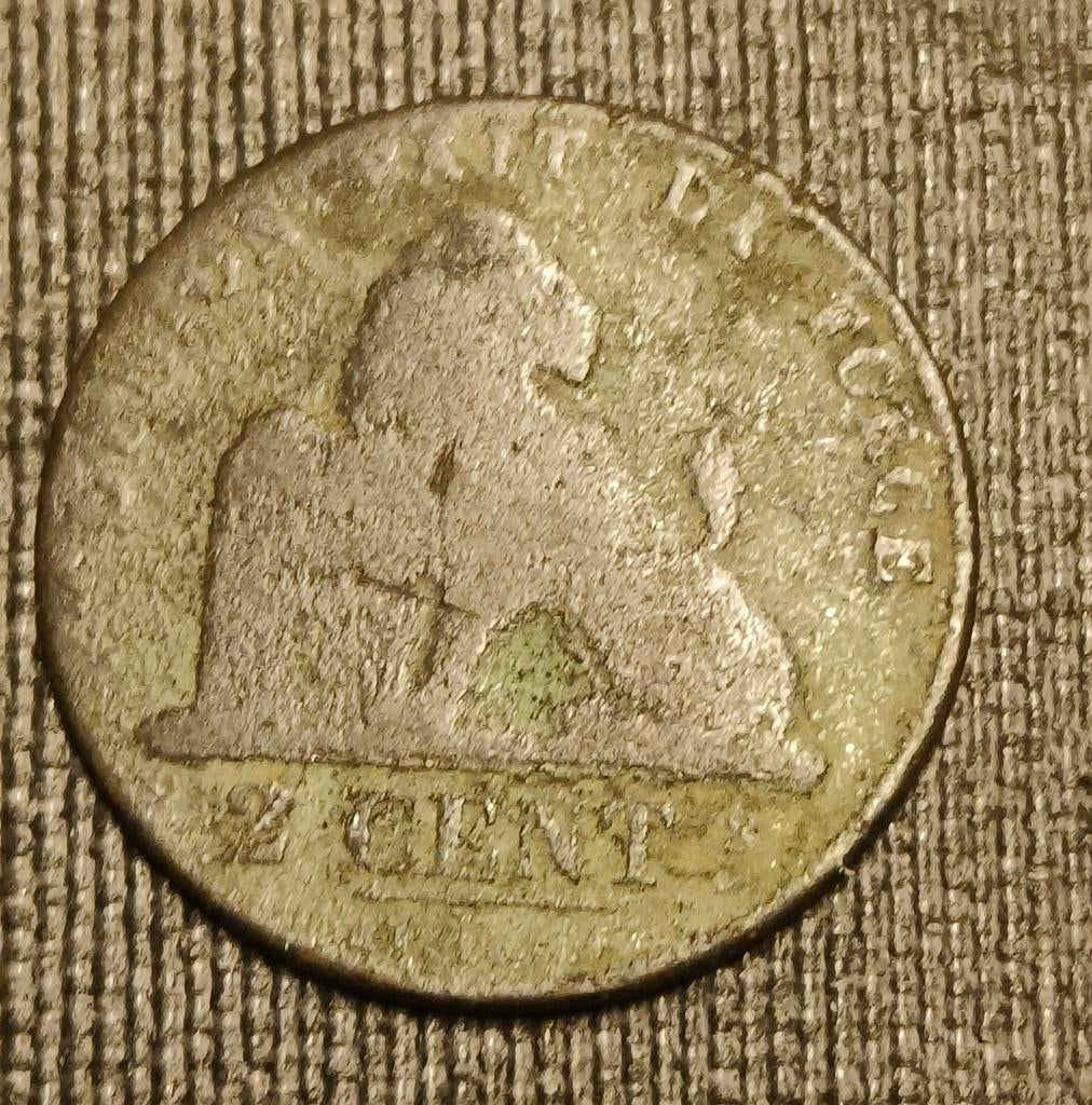 2 centiem 1844 Leopold I, Enlèvement ou Envoi