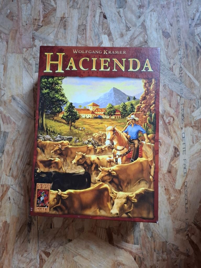 Gezelschapsspel Hacienda, Enlèvement ou Envoi, Utilisé