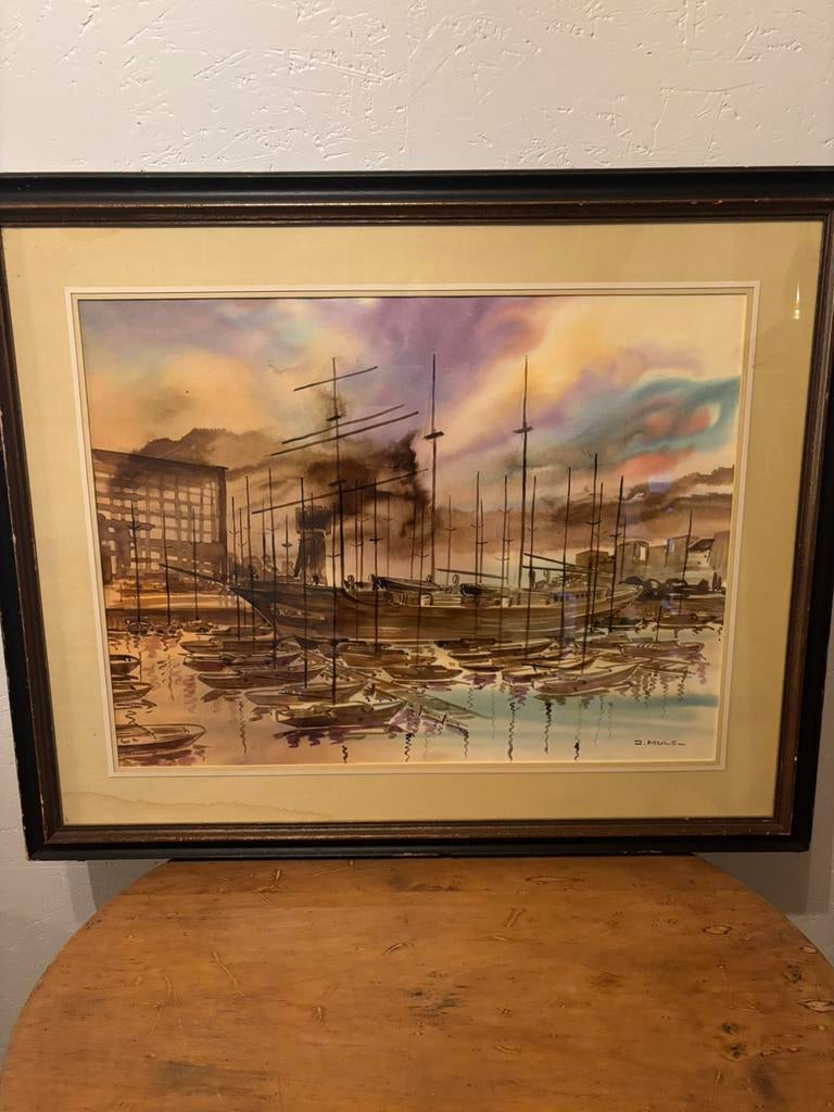 Mooi decoratief schilderij, Enlèvement