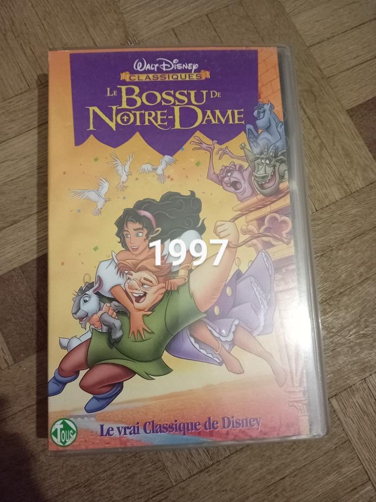 Cassette vhs le bossu de notre dame, Enlèvement ou Envoi