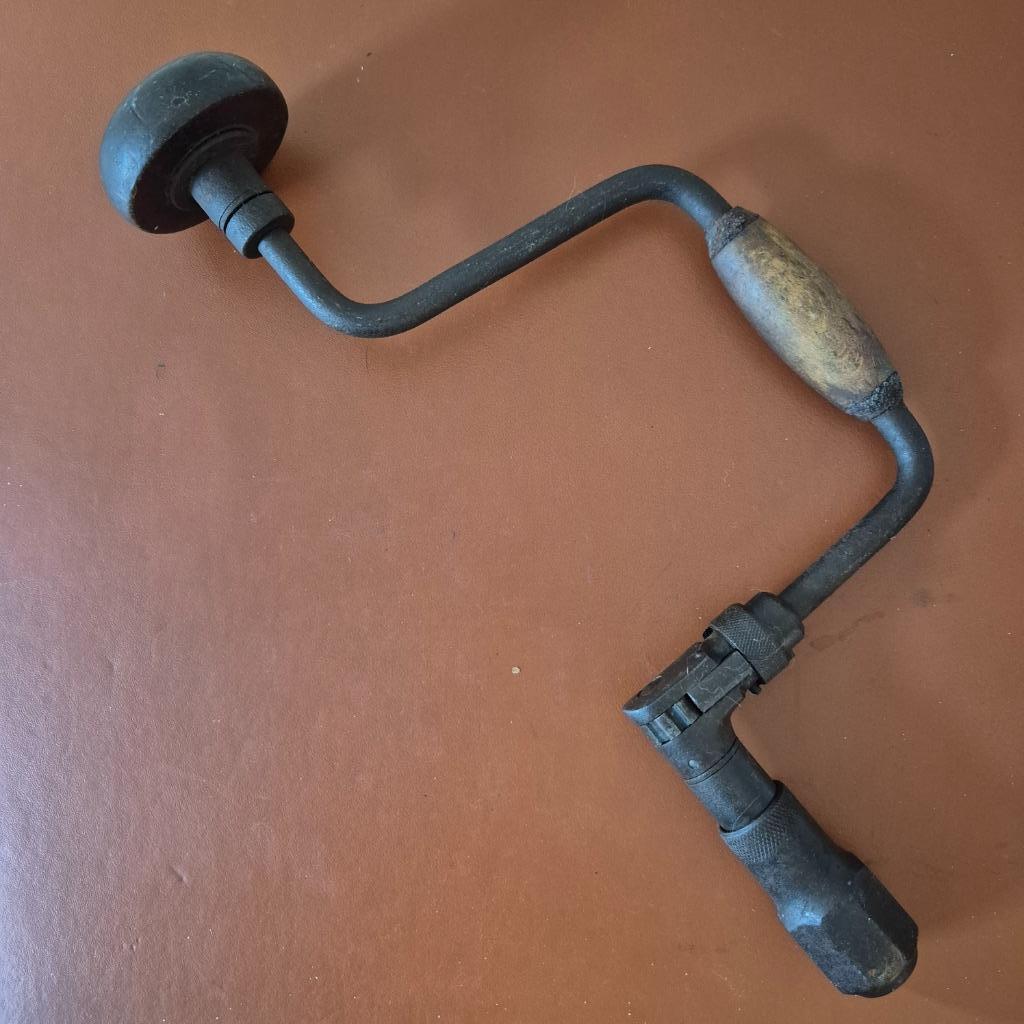 Oude handboormachine, Antiek en Kunst, Ophalen of Verzenden