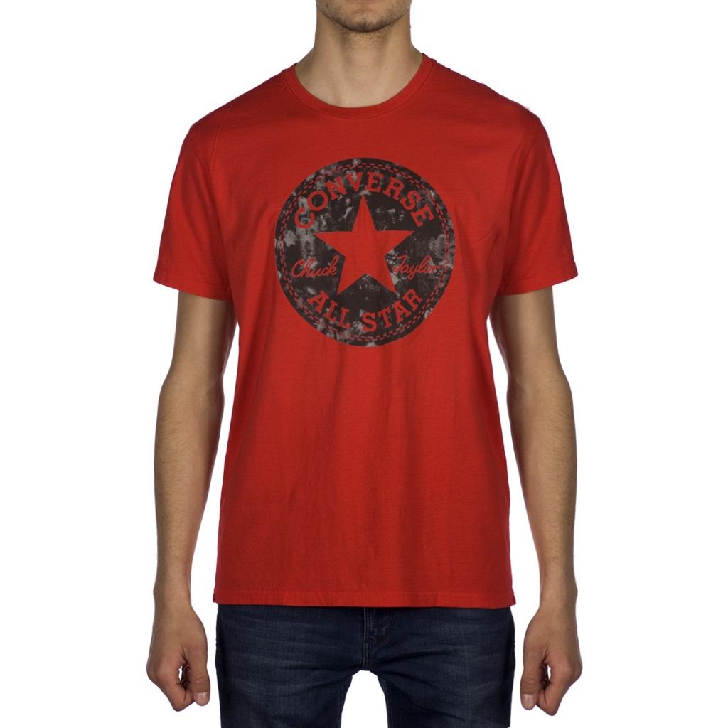 Converse All Star T-shirt Rood Maat S (t shirt tshirt ), Converse, Nieuw, Ophalen of Verzenden, Rood