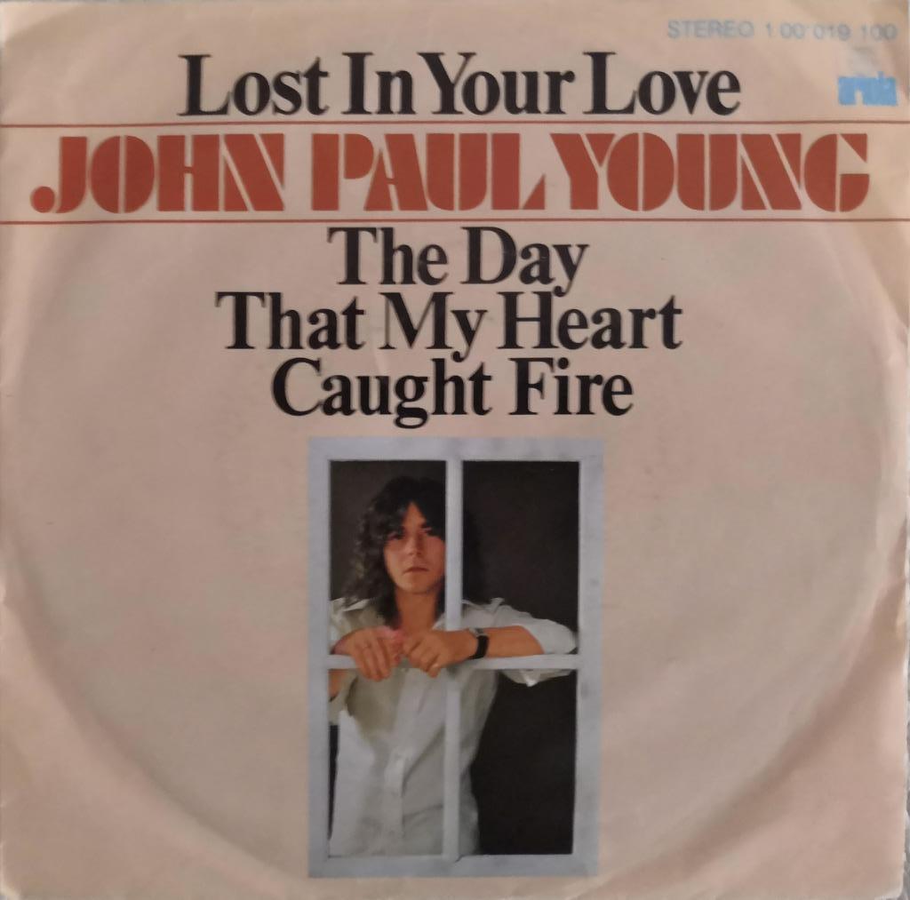 JOHN PAUL YOUNG - Lost in your love (single), Enlèvement ou Envoi, Comme neuf, Pop