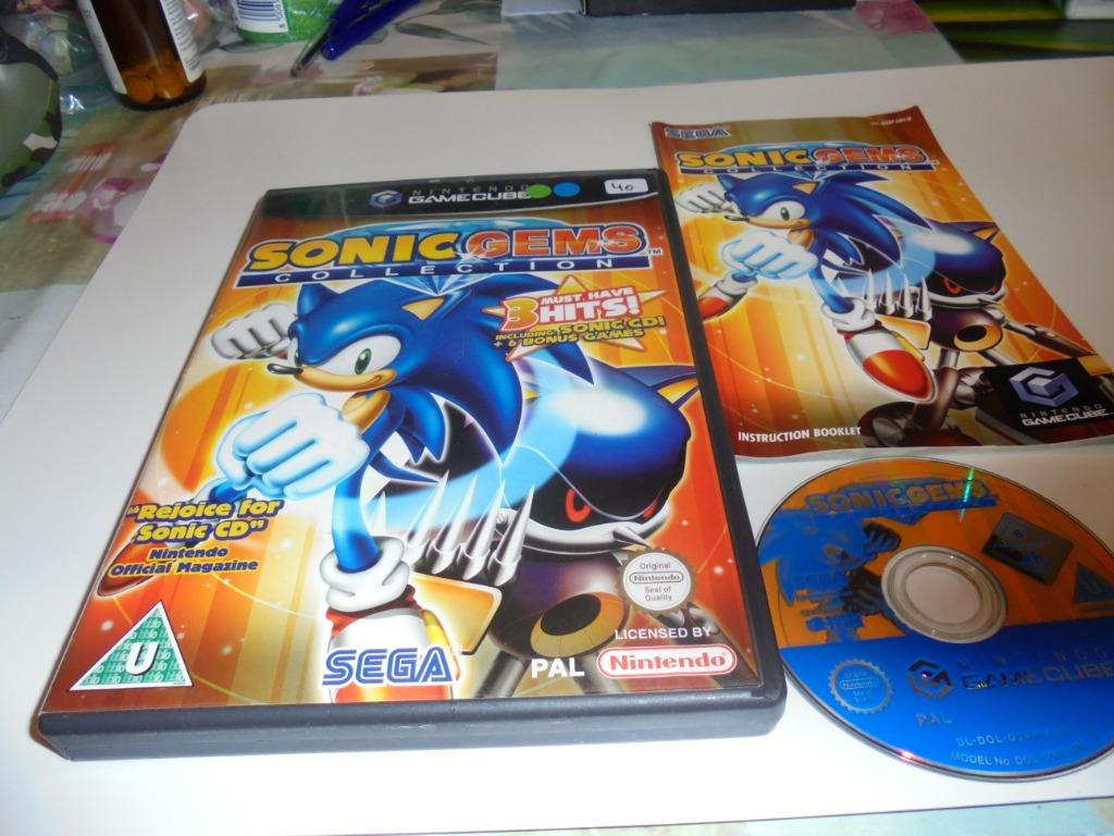 Game cube Sonic Gemss Collection (orig-compleet), Consoles de jeu & Jeux vidéo, Jeux | Nintendo GameCube, 3 joueurs ou plus, Enlèvement ou Envoi