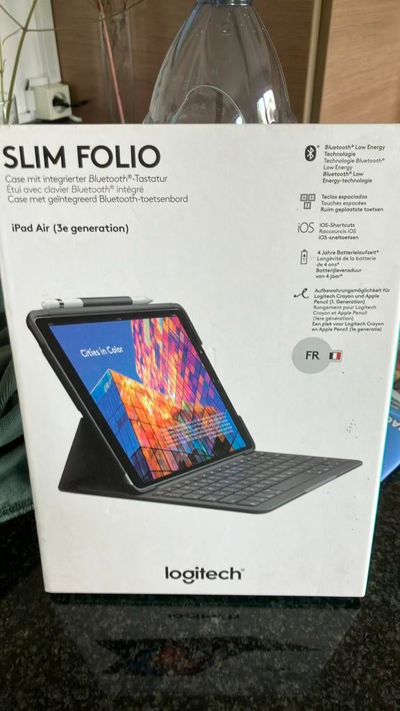 Étui avec clavier Bluetooth intégré, Informatique & Logiciels, Enlèvement, Neuf