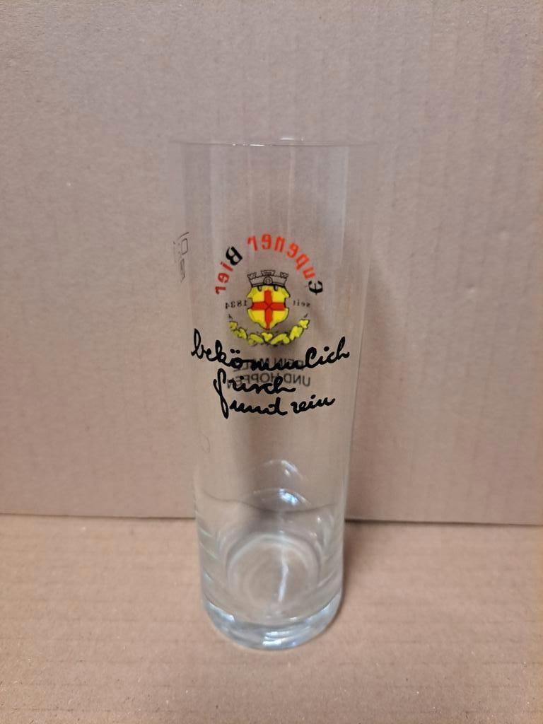Verre Eupener bier, Collections, Enlèvement ou Envoi, Comme neuf