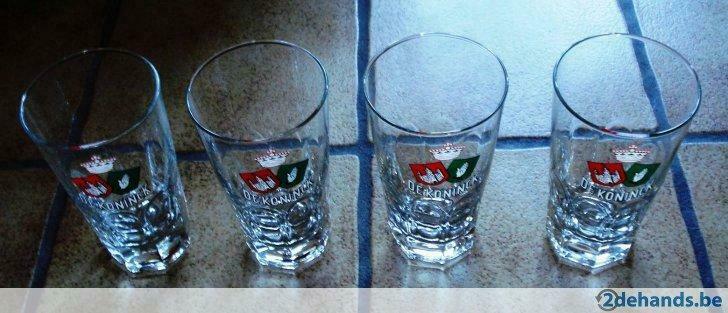 Bierglazen "De Koninck", Verzamelen, Biermerken, Ophalen of Verzenden, Gebruikt, Glas of Glazen