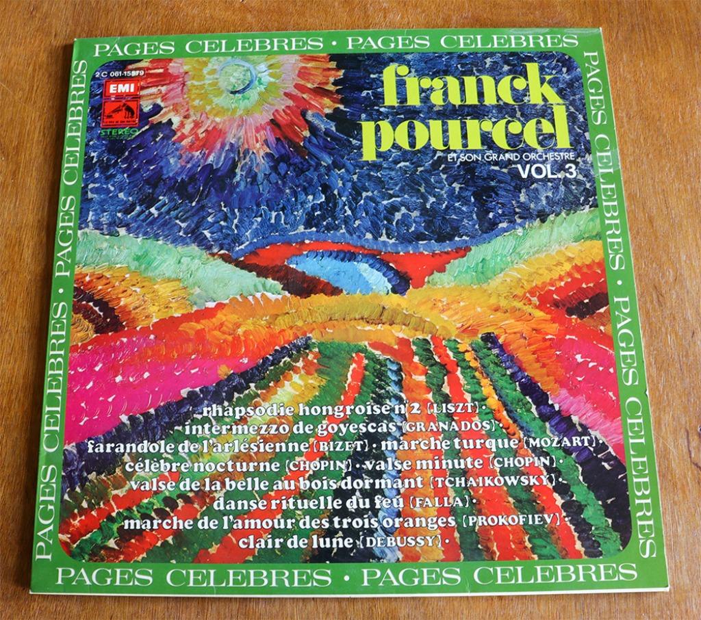 Vinyl LP Franck Pourcel - Pages Celebres, Enlèvement ou Envoi, Utilisé