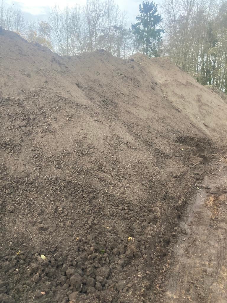 Teelaarde met of zonder compost beschikbaar, Enlèvement, Compost